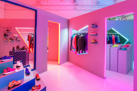Nike pop-up by Storey Studio