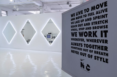 Nike pop-up by Storey Studio