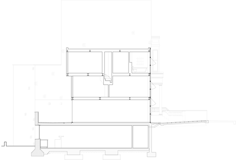 Sliver House by Boyarsky Murphy Architects slots into a three-metre-wide space
