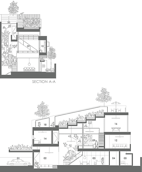 Terrace House by Alan Tay