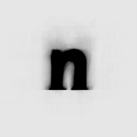 The Average Font by Moritz Resl