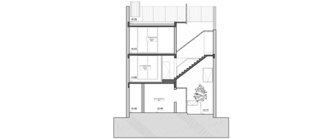 Two Houses Conde by Estudio HMA