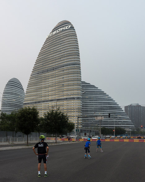 Wangjing Soho by Zaha Hadid