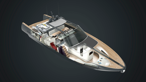 Alen 68 yacht by Foster + Partners