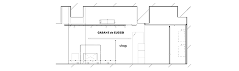Cabane de Zucca Shibuya Parco by Schemata Architects