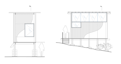 Charred Cabin by DRAA