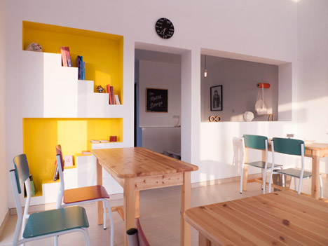 Classroom for a maths teacher by Marios Karystios