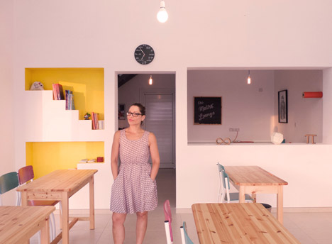 Classroom for a maths teacher by Marios Karystios