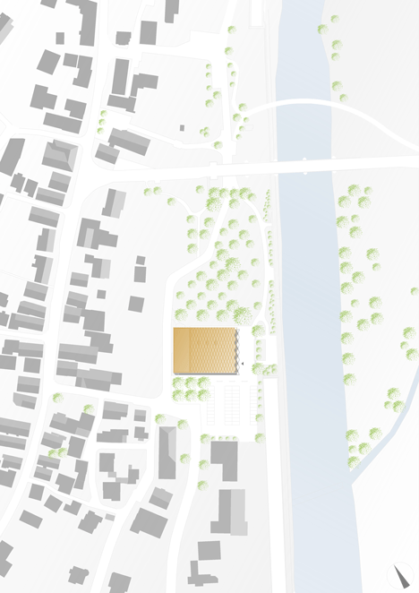Festival Hall Neckarallee by Ackermann and Raff-