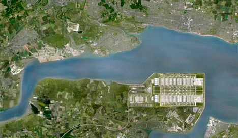 Thames Hub airport by Foster + Partners