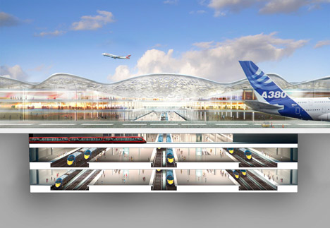 Thames Hub airport by Foster + Partners