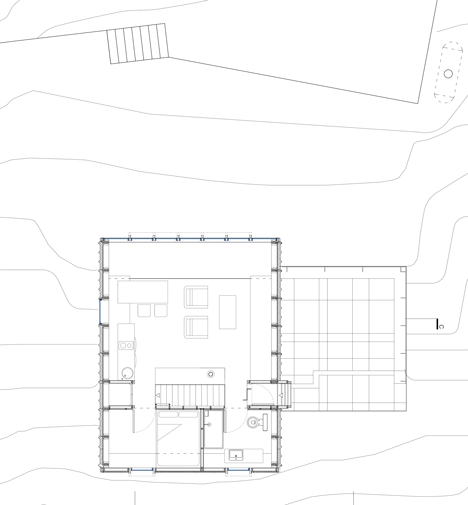 House at Chiloe Island by DRAA
