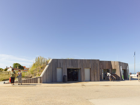 Nautical Base in Saint-Hilaire-de-Riez by THE Architectes