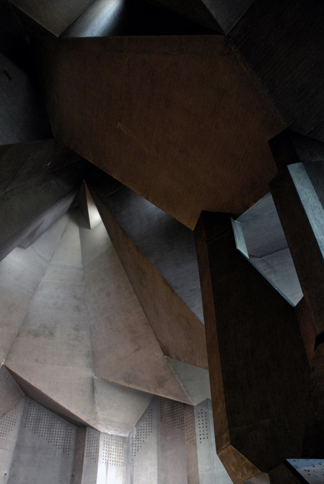 Brutalist buildings: Pilgrimage Church, Neviges by Gottfried Böhm