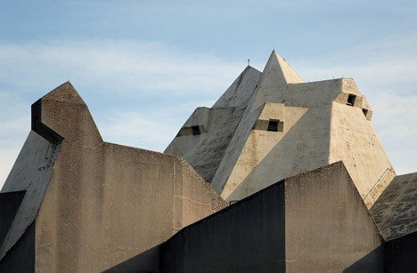 Brutalist buildings: Pilgrimage Church, Neviges by Gottfried Böhm