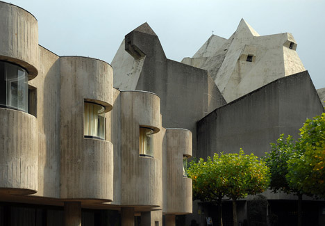 Brutalist buildings: Pilgrimage Church, Neviges by Gottfried Böhm