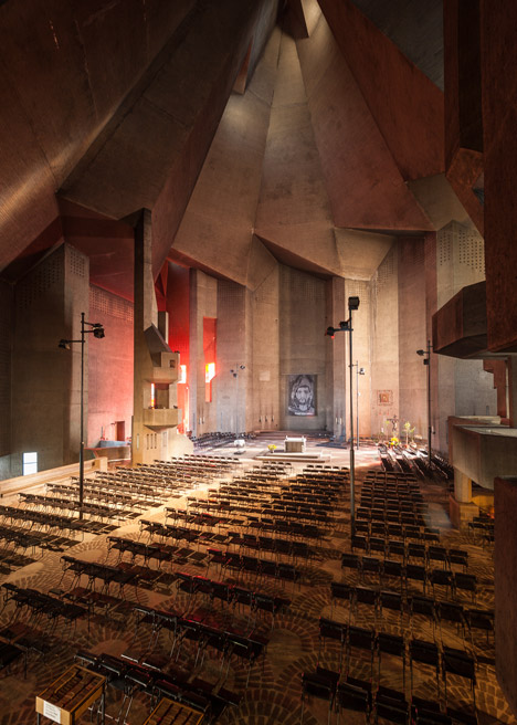 Brutalist buildings: Pilgrimage Church, Neviges by Gottfried Böhm