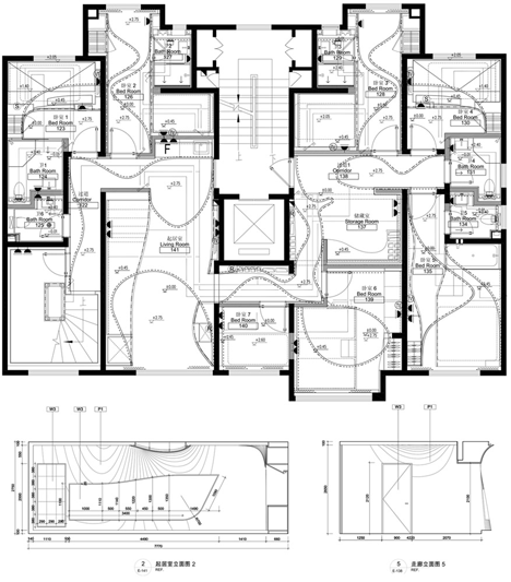 Snow Apartment by Penda