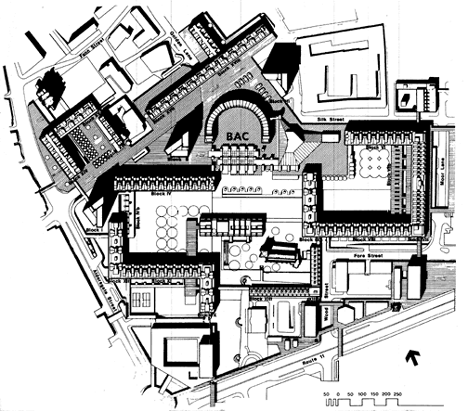 Barbican Estate by Chamberlin, Powell and Bon