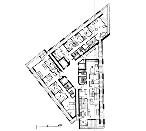 Barbican Estate by Chamberlin, Powell and Bon