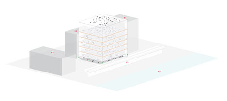 100PP office building by MOD