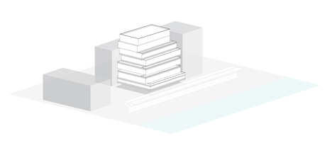 100PP office building by MOD