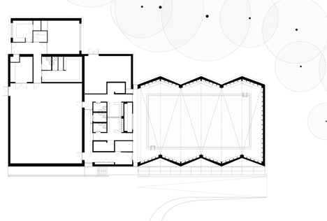 Alfriston School Swimming Pool by Duggan Morris Architects