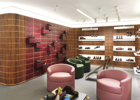 Bally interior by David Chipperfield