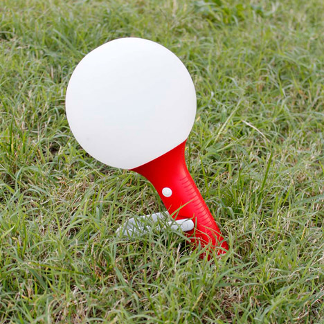 Bolla outdoor lamp by Claudio Gatto