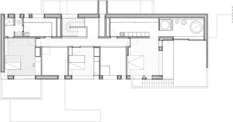 Concrete House in Stange by Carl-Viggo Hølmebakk