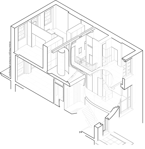Elgin Crescent apartment by Andrew Pilkington