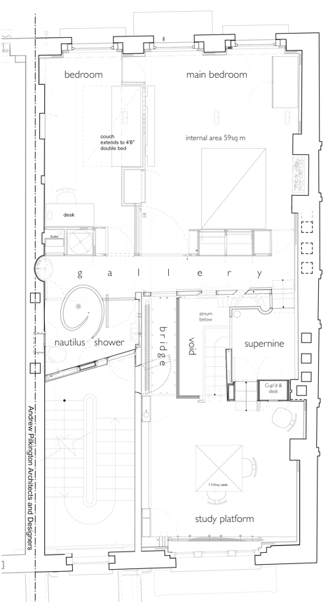 Elgin Crescent apartment by Andrew Pilkington