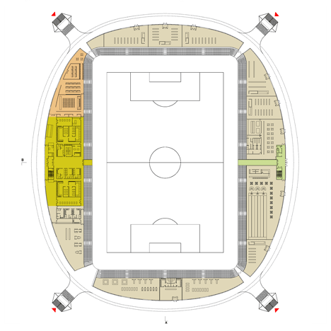 Football Stadium Arena Borisov by Ofis
