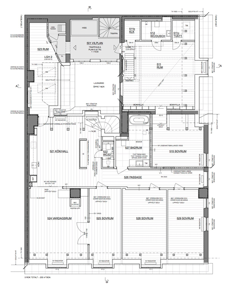 Gamla Stan apartment by StudioMama