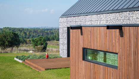 House in the Landscape by Kropka Studio