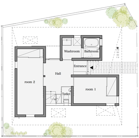 HouseAA by Moca Architects