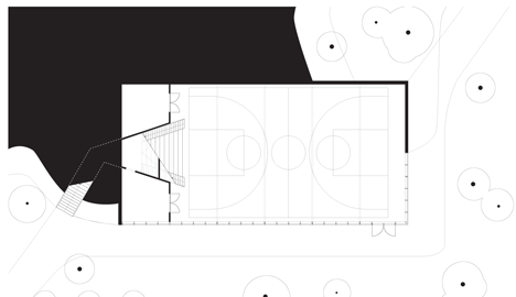KAU Gymnasium by URA