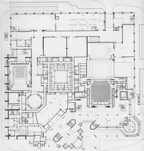 National Theatre by Denys Lasdun 