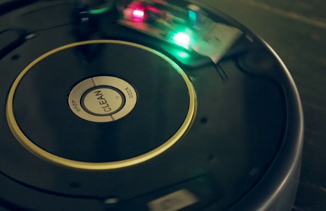 Roomba Ballet at Biennale Interiur by Pietro Leoni