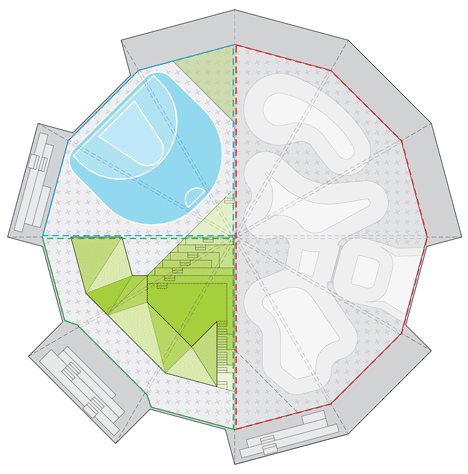 Street Dome skate park by Cebra
