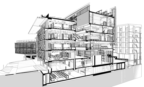 The University of Queensland's Advanced Engineering Building by Richard Kirk and Hassell