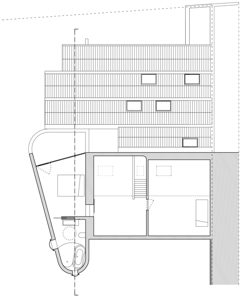 A copper annex to a fermette by Vens-Vanbelle