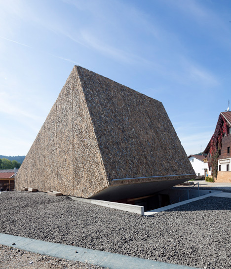 Concert hall in Blaibach by Peter Haimerl