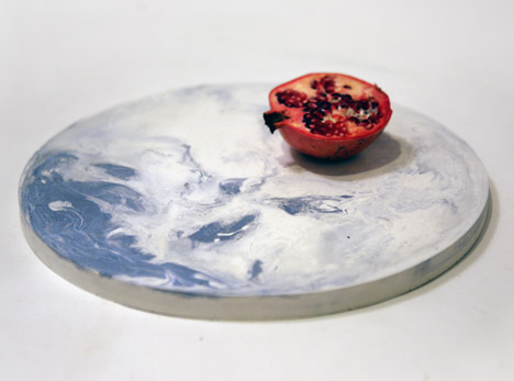 Concrete Tableware by Alessia Giardino