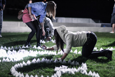Constellation installation by Pangenerator