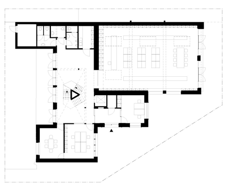 Cultural Center in Bissegem by Urbain Architectencollectief
