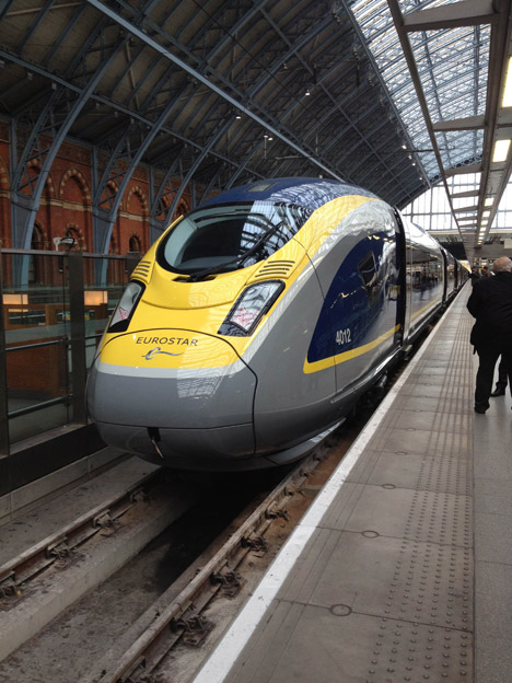 Eurostar redesign by Pininfarina