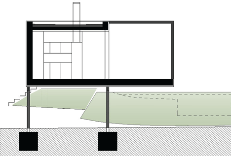 House at the pond by Hammerschmid Pachl Seebacher Architekten