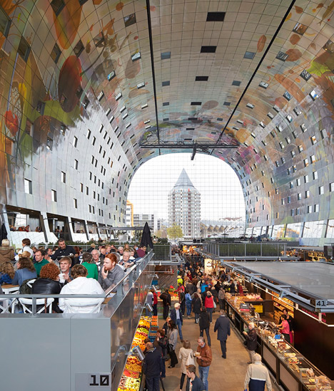 MVRDV Markthal Rotterdam Hufton+ Crow