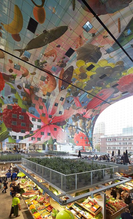 MVRDV Markthal Rotterdam Hufton+ Crow